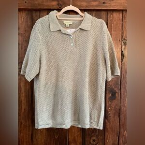 Appleseeds Short Sleeve Sweater (M)